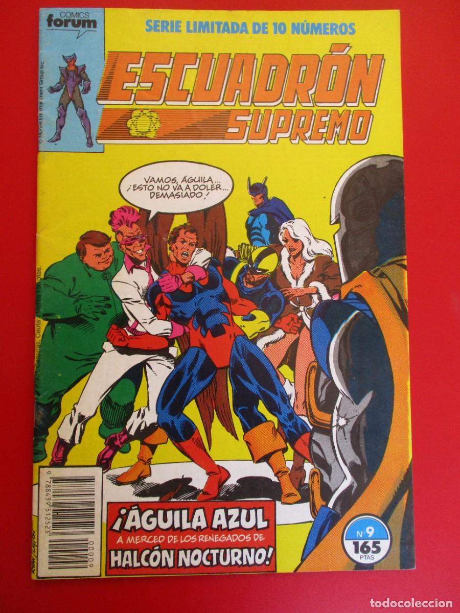 C&oacute;mics: ESCUADRON SUPREMO (1990, PLANETA-DEAGOSTINI) 9 &middot; 1990 &middot; AGUILA AZUL A MERCED DE LOS RENEGADOS DE HAL