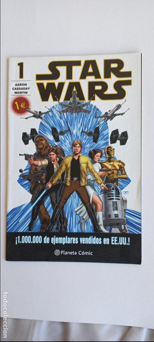 C&oacute;mics: STAR WARS N&ordm; 1 AARON CASSADA MARTIN ; PLANETA COMIC. 2015 - Foto 1