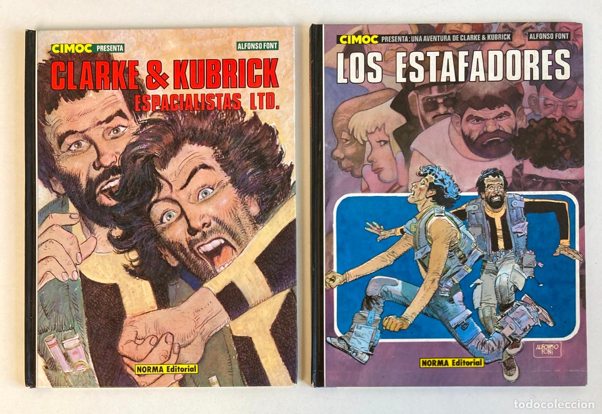 C&oacute;mics: CLARKE & KUBRICK - ALFONSO FONT - NORMA, CIMOC, TAPA DURA - 1
