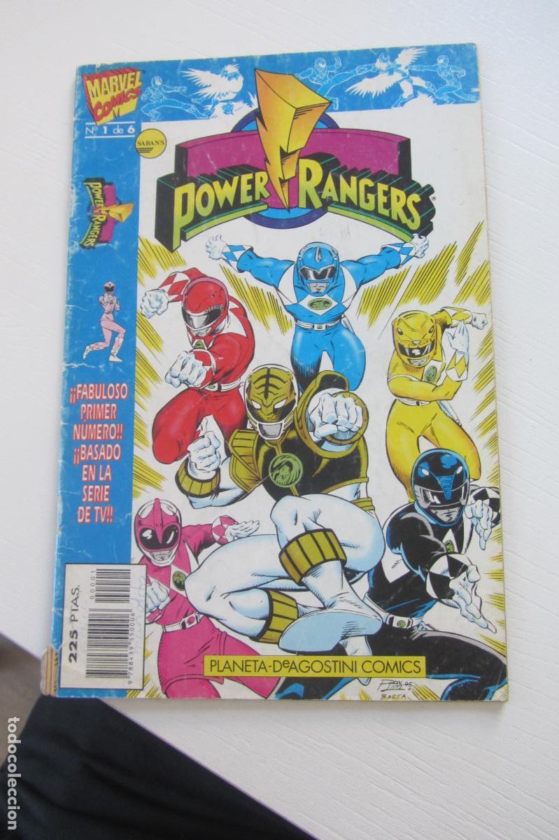 C&oacute;mics: POWER RANGERS N&ordm; 1 DE 6 MARVEL - PLANETA ARX80