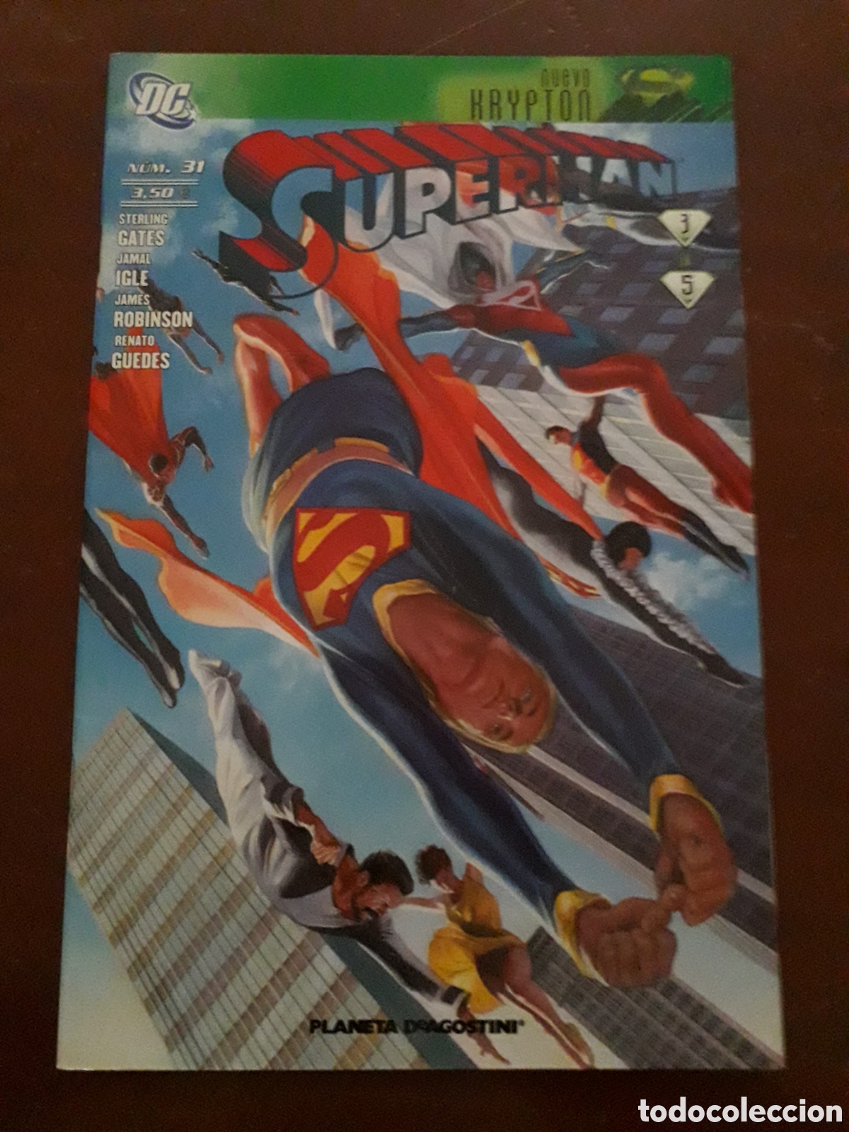 C&oacute;mics: SUPERMAN N&Uacute;MERO 31. NUEVO KRYPTON. EXCELENTE ESTADO - Foto 1