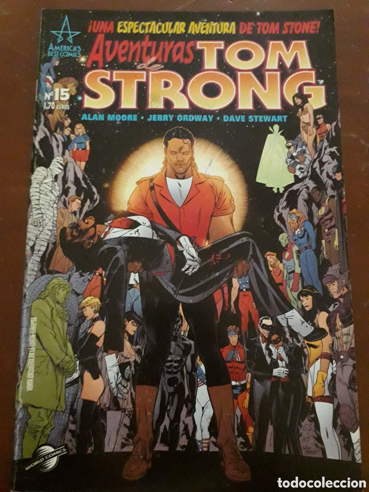 C&oacute;mics: LAS AVENTURAS DE TOM STRONG NUM 15. EXCELENTE ESTADO