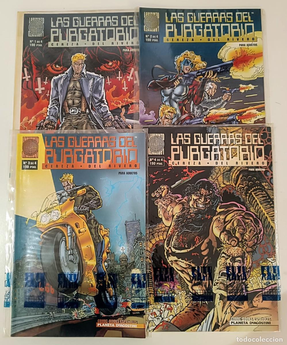 C&oacute;mics: Las Guerras del Purgatorio (Colecci&oacute;n Completa 1-4) - Cereza / Del Rivero 1997 - MINT