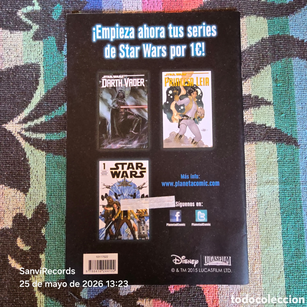 C&oacute;mics: STAR WARS, PRINCESA LEIA 1 (PLANETA C&Oacute;MIC) - Foto 2