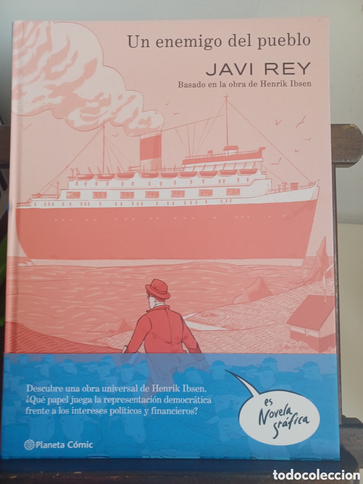 C&oacute;mics: Un enemigo del pueblo. Basado en la obra de Ibsen/ Javi Rey/ Planeta C&oacute;mic/ NUEVO A ESTRENAR