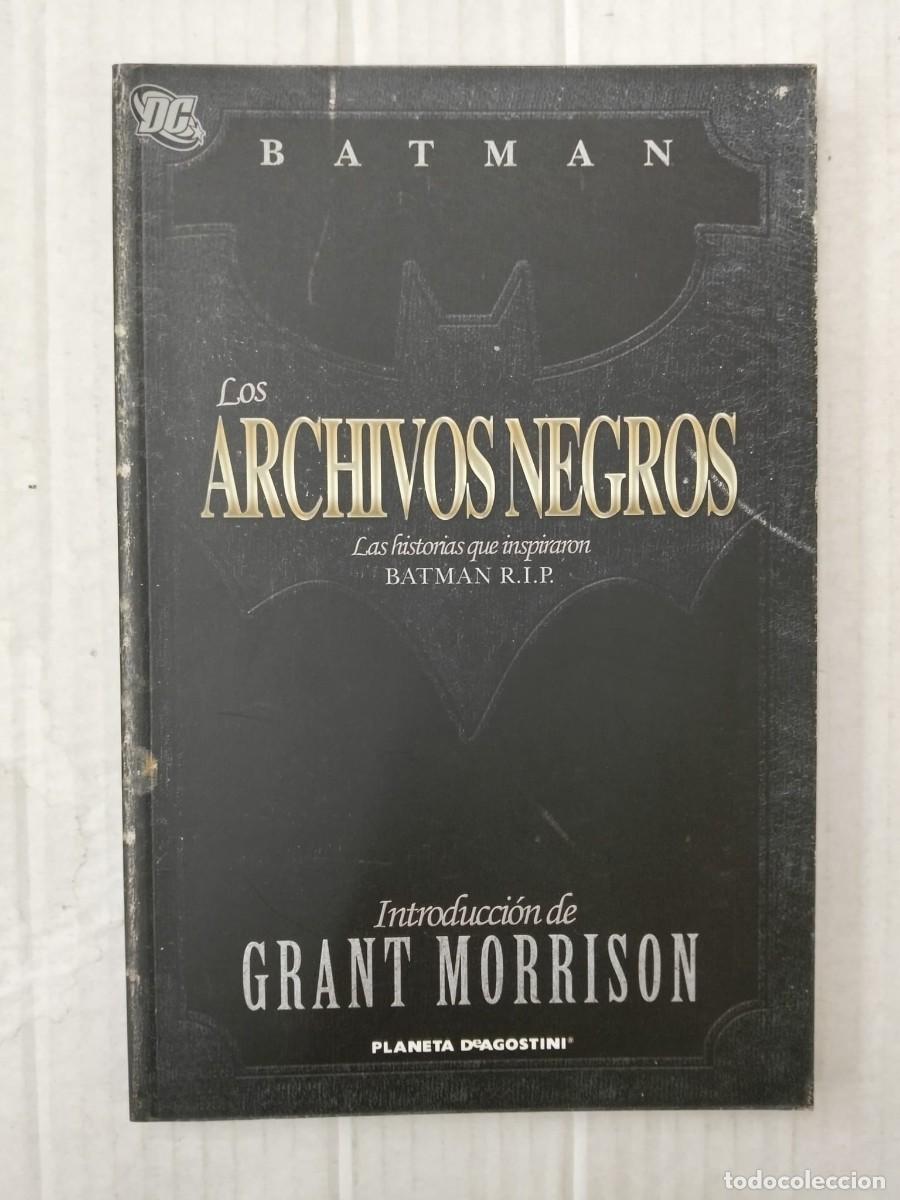 C&oacute;mics: BATMAN: LOS ARCHIVOS NEGROS. Finger, Moldoff, Sprang...