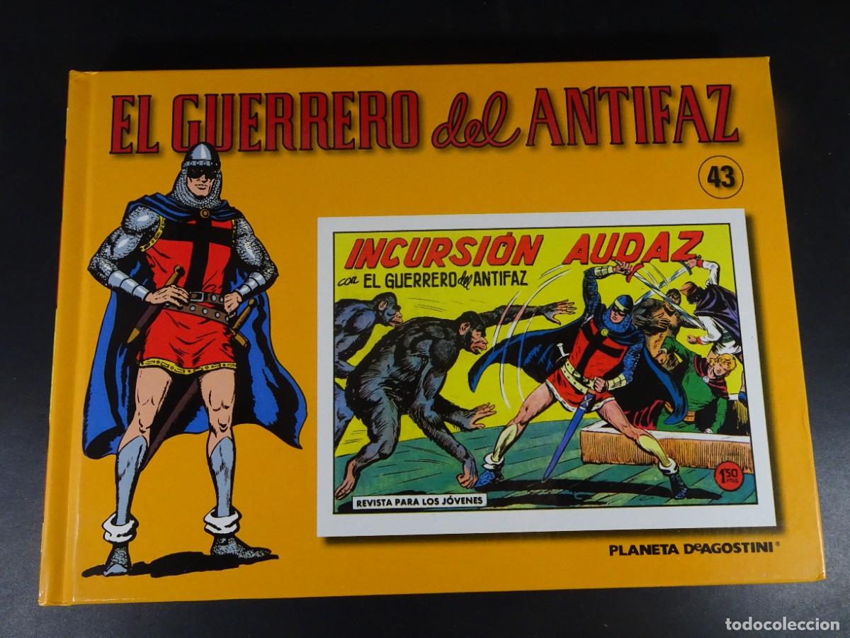 C&oacute;mics: COMIC, EL GUERRERO DEL ANTIFAZ , PLANETA DEAGOSTINI N&ordm; 43 , TAPA DURA, VER FOTOS