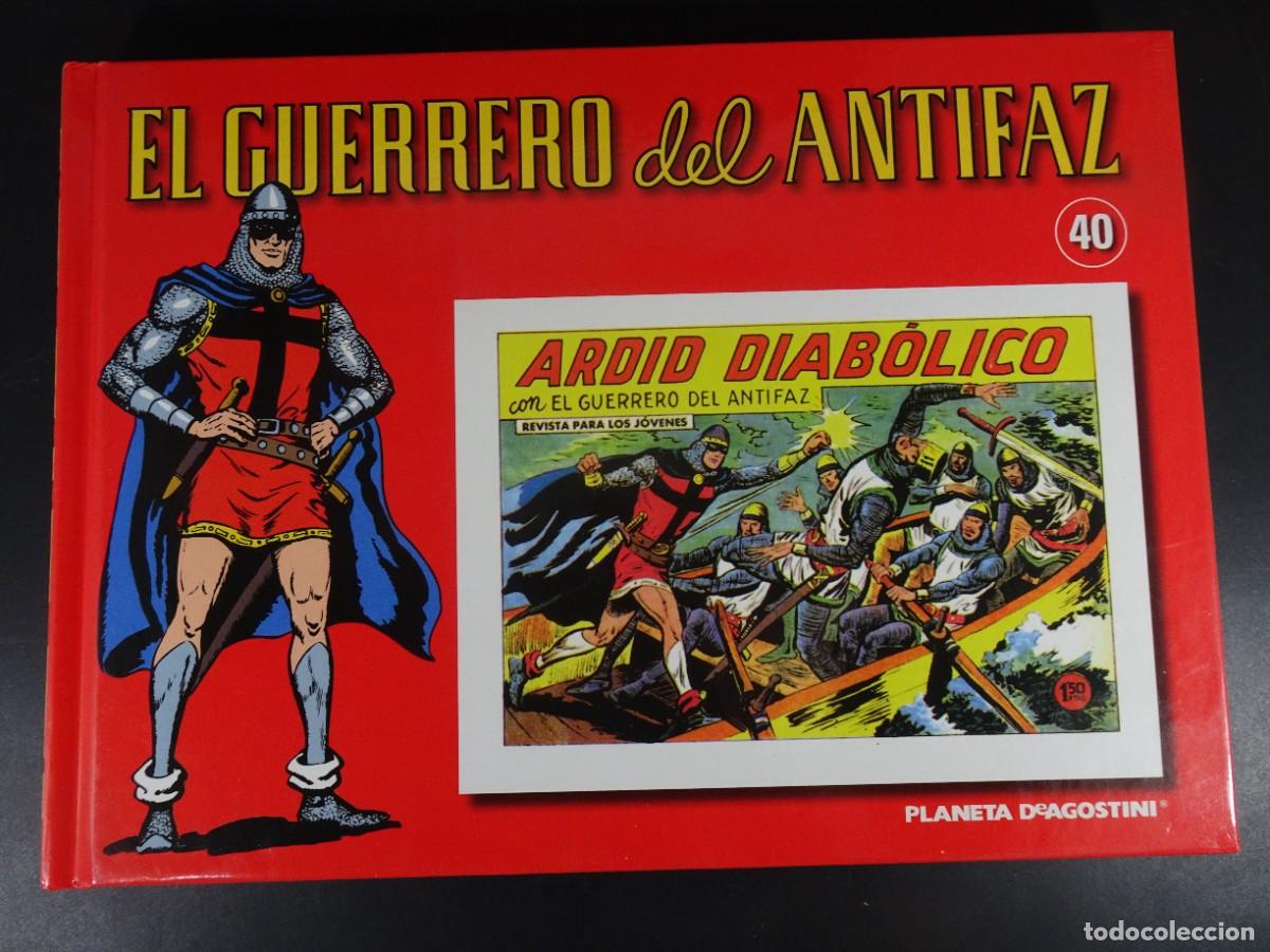 C&oacute;mics: COMIC, EL GUERRERO DEL ANTIFAZ , PLANETA DEAGOSTINI N&ordm; 40 , TAPA DURA, VER FOTOS