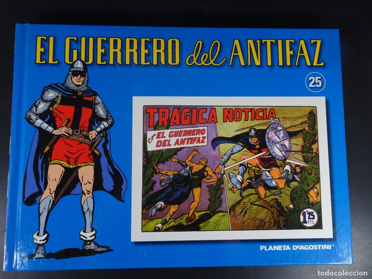 C&oacute;mics: COMIC, EL GUERRERO DEL ANTIFAZ , PLANETA DEAGOSTINI N&ordm; 25 , TAPA DURA, VER FOTOS