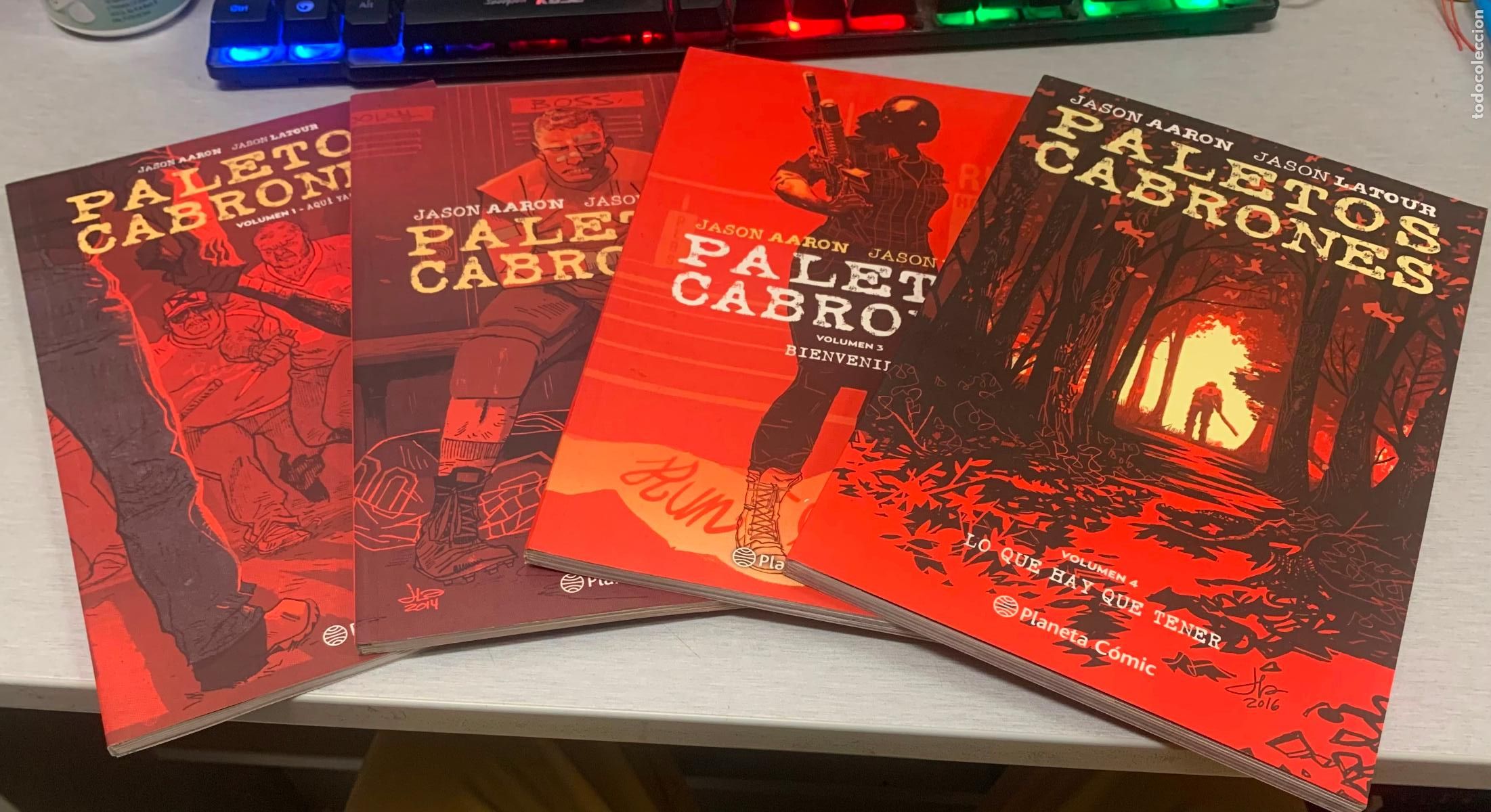 C&oacute;mics: PALETOS CABRONES / COMPLETA 4 VOL&Uacute;MENES 1, 2, 3, 4 / JASON AARON, JASON LATOUR / PLANETA C&Oacute;MIC