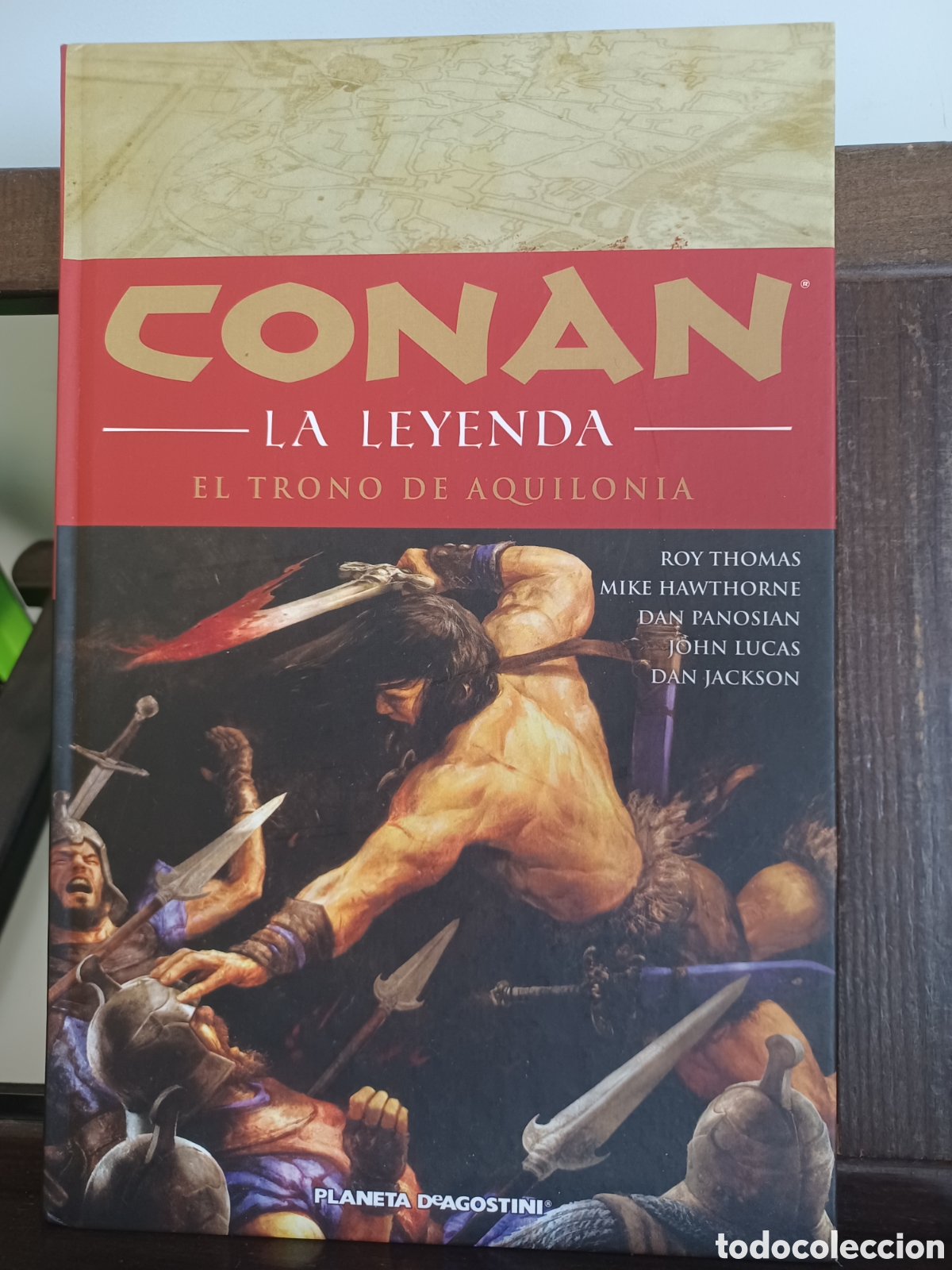 C&oacute;mics: Conan. La leyenda 12 El trono de Aquilonia/ Planeta DeAgostini/ Descatalogado/ NUEVO A ESTRENAR