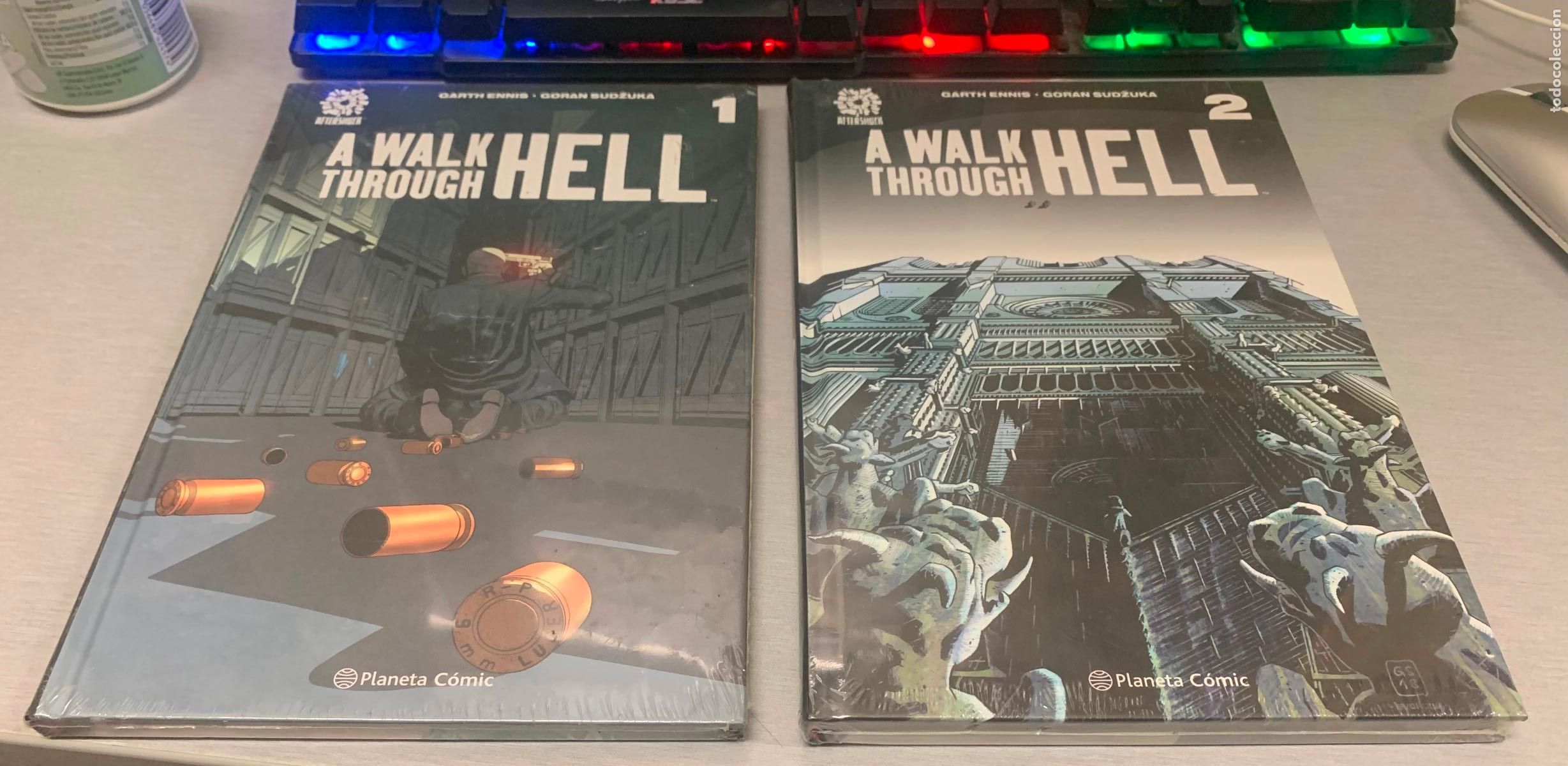 C&oacute;mics: A WALK THROUGH HELL / COMPLETO 2 TOMOS / GARTH ENNIS, GORAN SUDZUKA / PLANETA C&Oacute;MIC