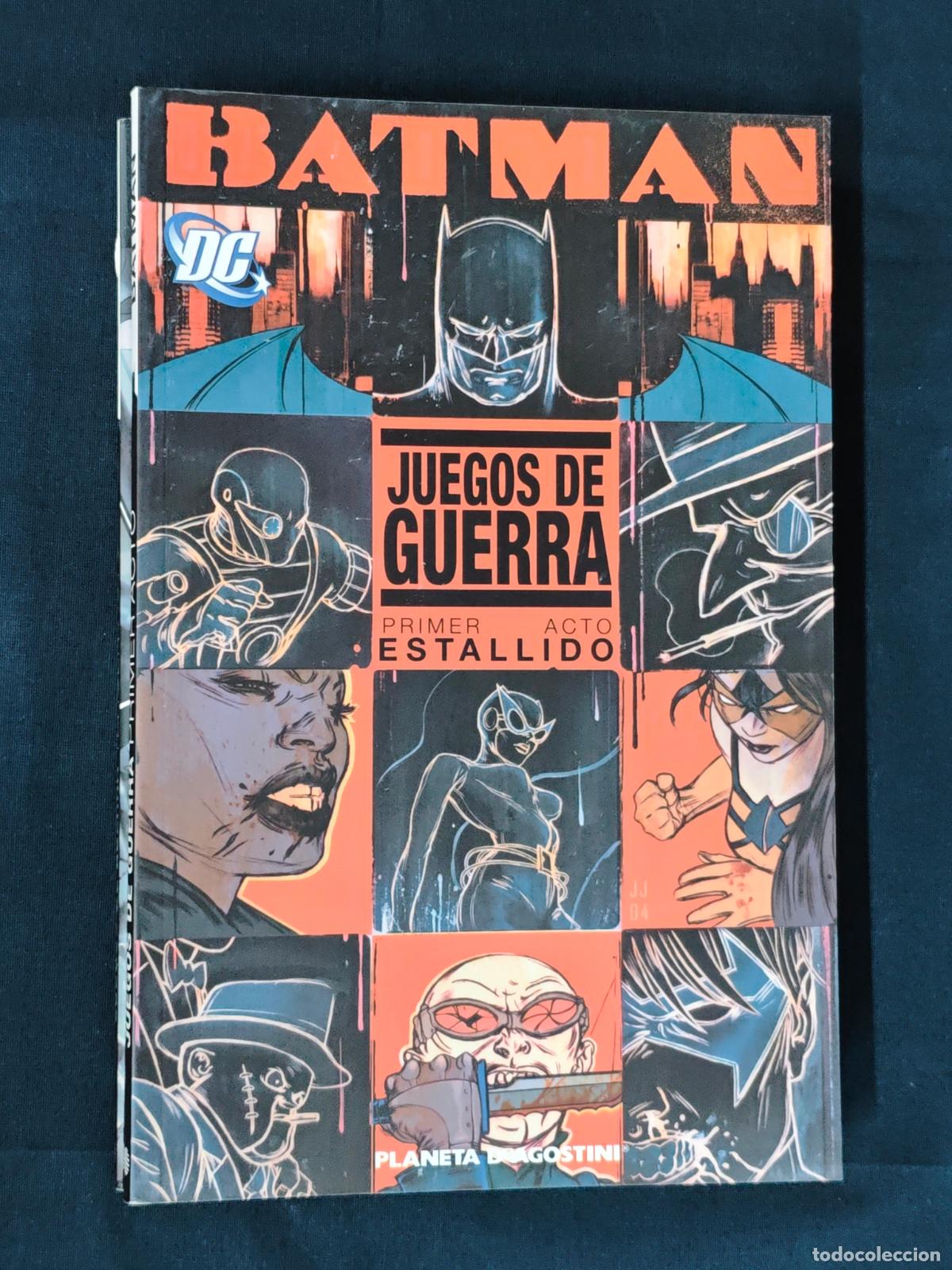 C&oacute;mics: COLECCION COMPLETA - BATMAN JUEGOS DE GUERRA - 3 TOMOS - PLANETA - LEER DESCRIPCION