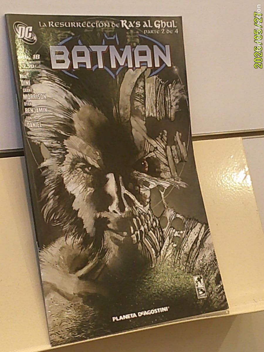 C&oacute;mics: BATMAN VOL. 2 N&ordm; 18 LA RESURRECCION DE RA'S AL GHUL 2 DE 4 GRANT MORRISON DC - PLANETA