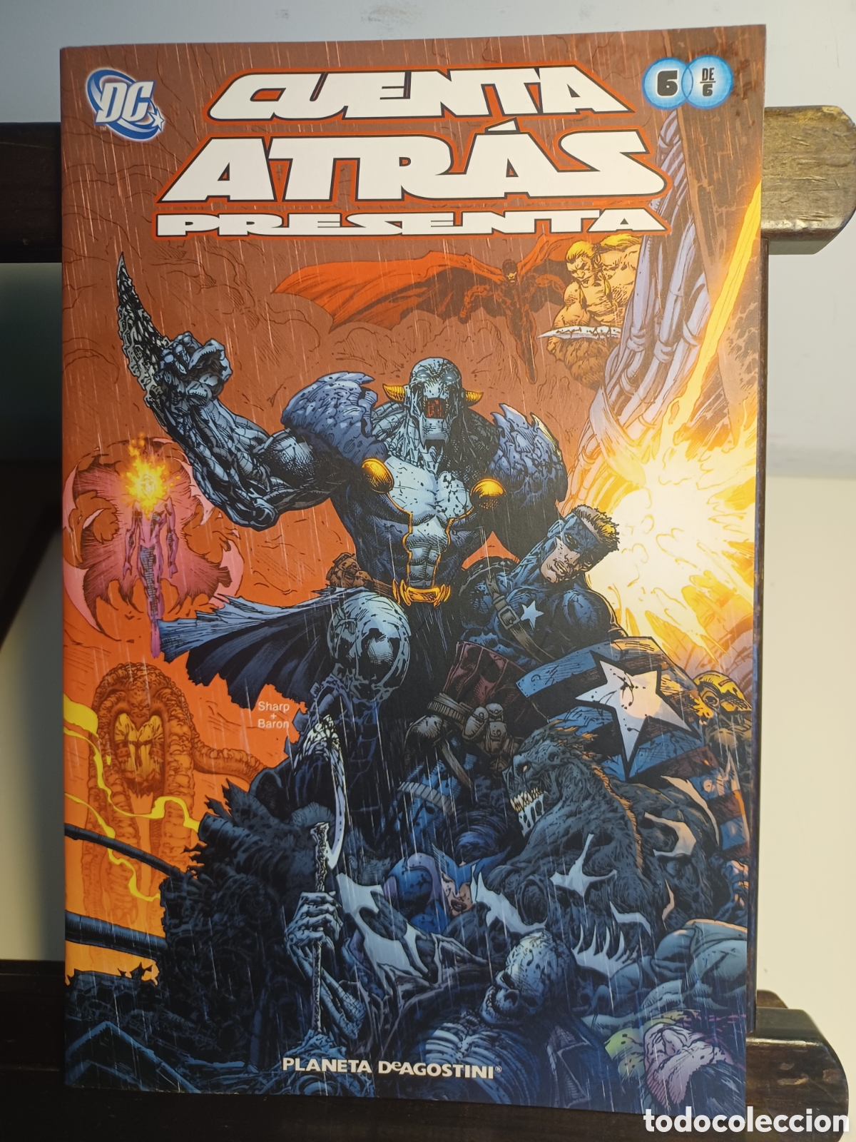 C&oacute;mics: Cuenta atr&aacute;s presenta 6 de 6 / DC Planeta DeAgostini/ NUEVO A ESTRENAR
