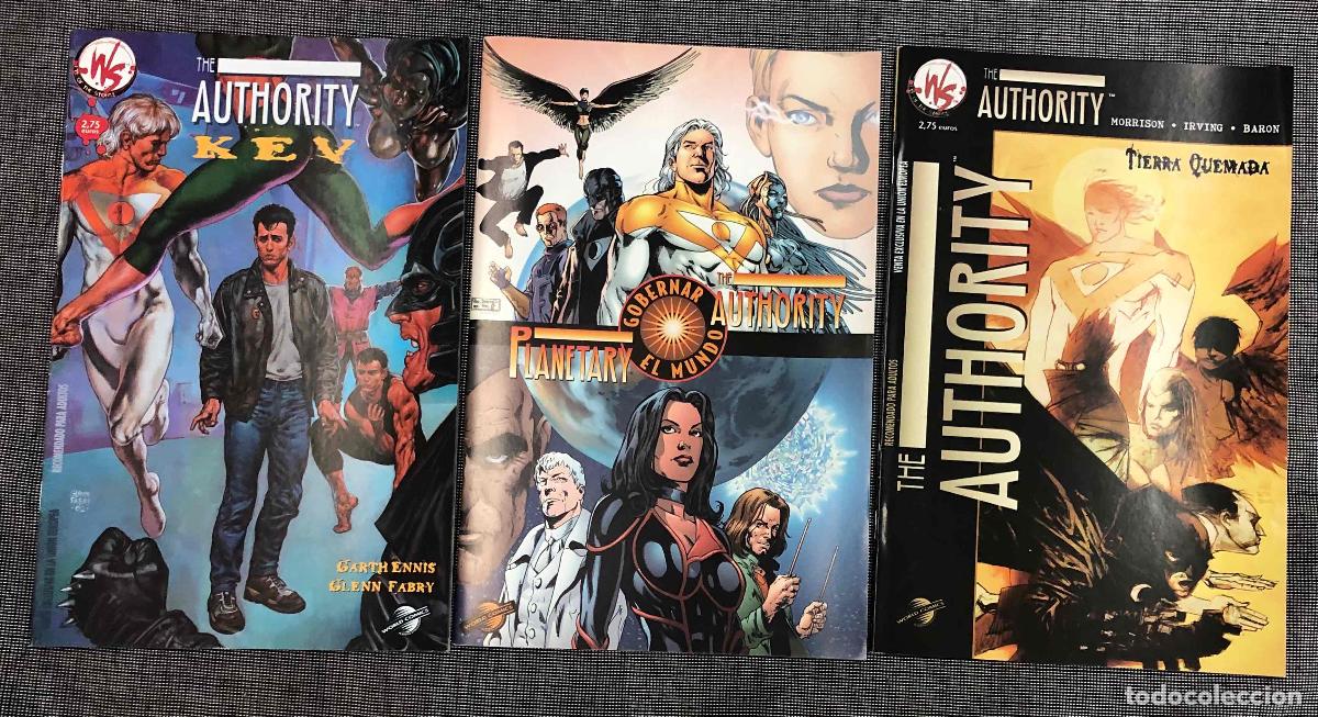 C&oacute;mics: PLANETARY THE AUTHORITY GOBERNAR EL MUNDO - THE AUTHORITY KEV Y TIERRA QUEMADA. PLANETA