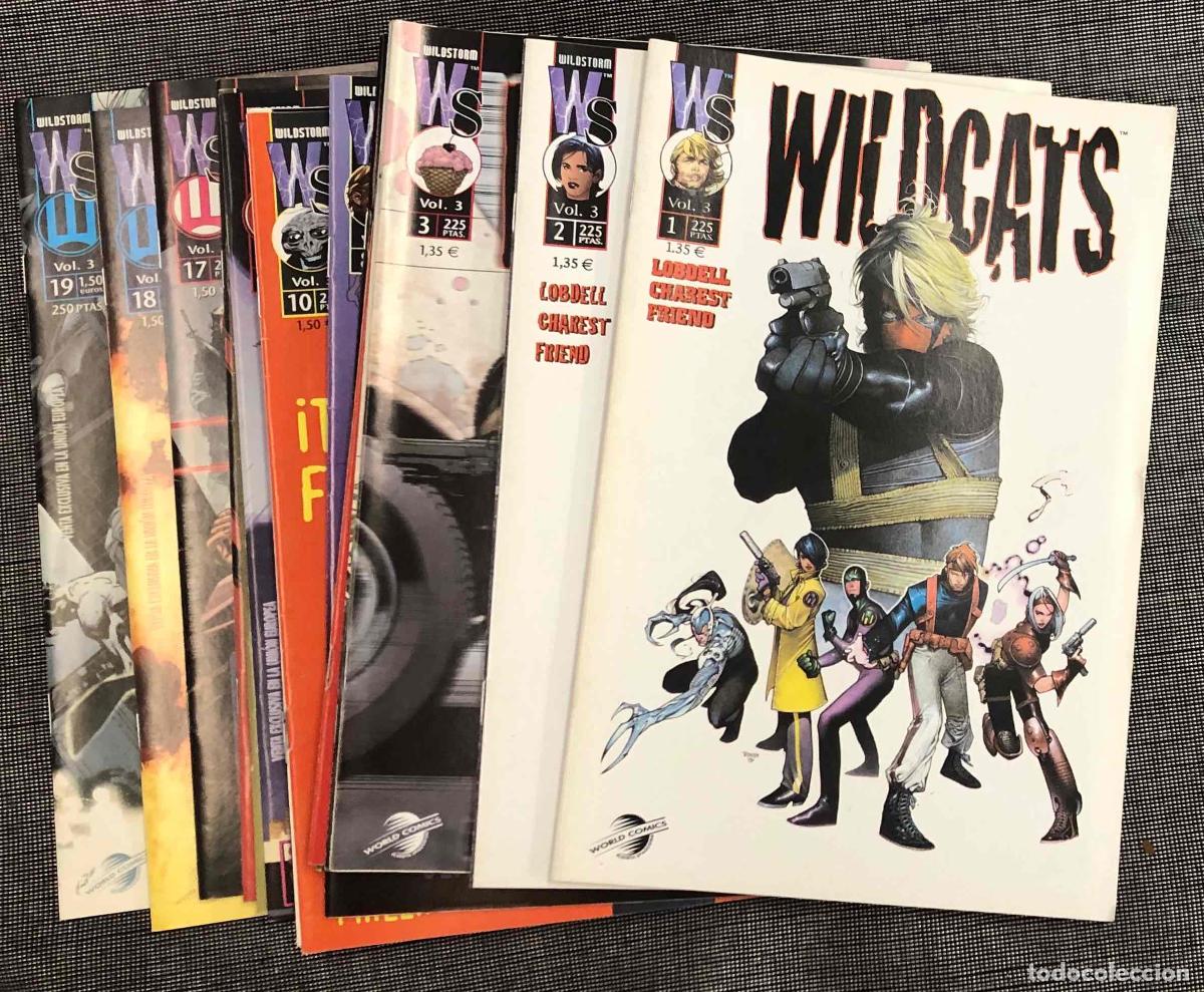 C&oacute;mics: WILDCATS VOL. 3 N&ordm; 1 AL 19, COMPLETA. MORRISON. PLANETA 1999