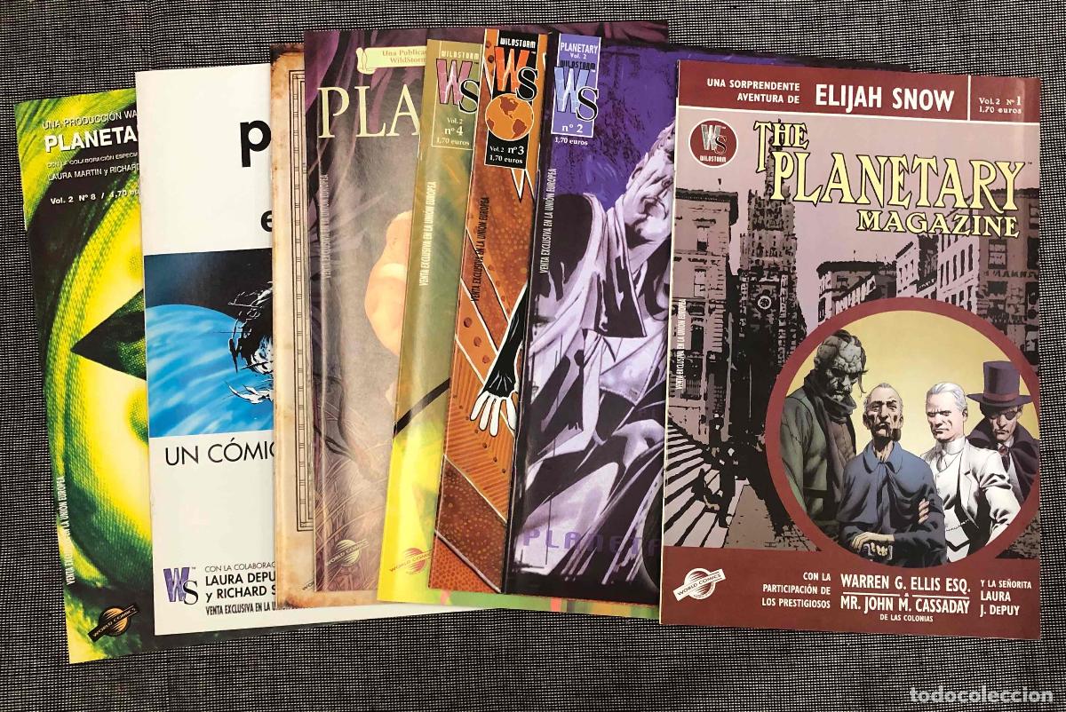 C&oacute;mics: THE PLANETARY MAGAZINE VOL. 2 N&ordm; 1 AL 8, COMPLETA. ELIJAH SNOW. PLANETA 2004