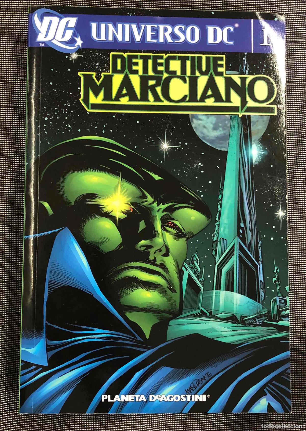C&oacute;mics: UNIVERSO DC 1 Y 2 DETECTIVE MARCIANO COMPLETA. PLANETA 2008