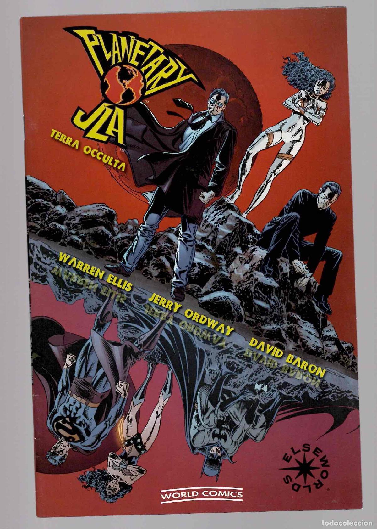 C&oacute;mics: PLANETARY JLA TIERRA OCULTA. WARREN ELLIS. PLANETA 2003