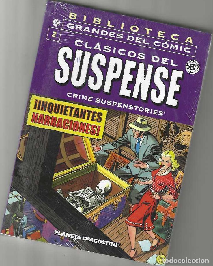 C&oacute;mics: CLASICOS DEL SUSPENSE N&ordm; 2 - BIBLIOTECA GRANDES DEL COMIC - TOMO PLANETA - MUY BUEN ESTADO