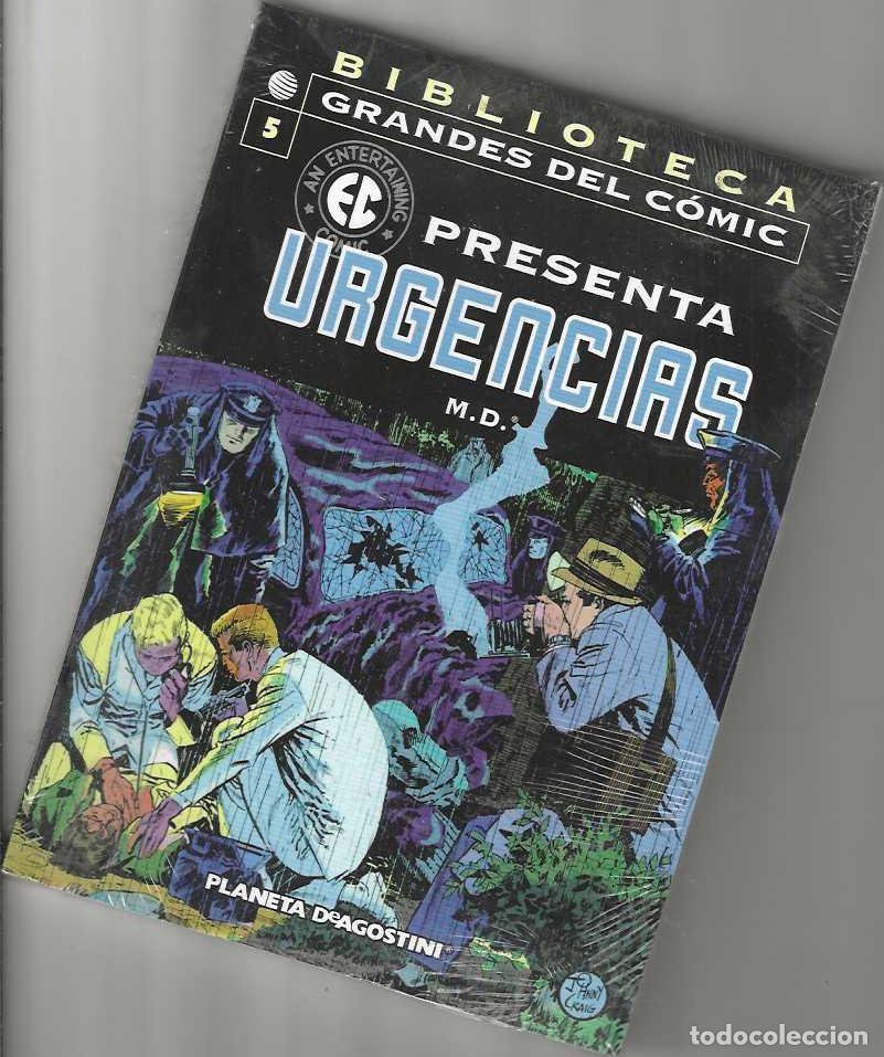 C&oacute;mics: BIBLIOTECA GRANDES DEL COMIC: URGENCIAS - TOMO PLANETA - MUY BUEN ESTADO