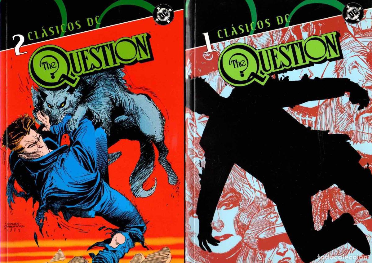 C&oacute;mics: CLASICOS DC THE QUESTION N&ordm; 1 Y 2. DENNIS O'NEIL - DENYS COWAN. PLANETA 2006
