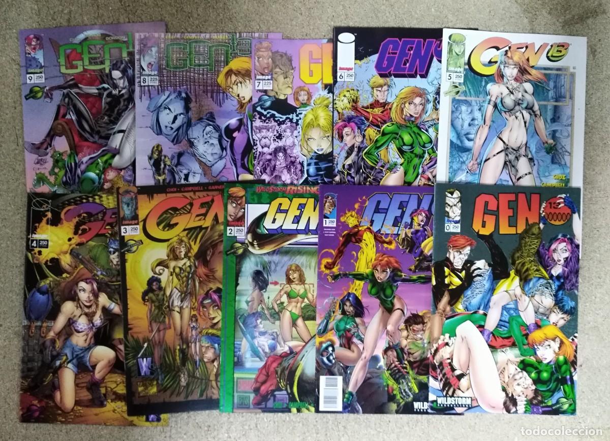 C&oacute;mics: Gen 13 Vol.1.Completa.10 Comics.Image.Planeta
