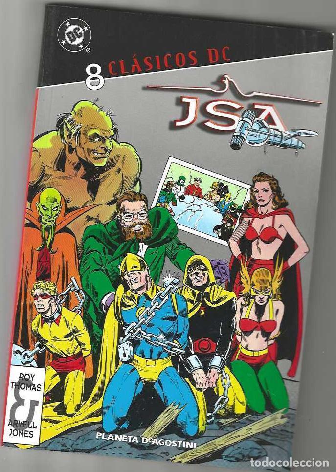 Comics: CLASICOS DC - JSA N&ordm; 8 - TOMO PLANETA - MUY BUEN ESTADO