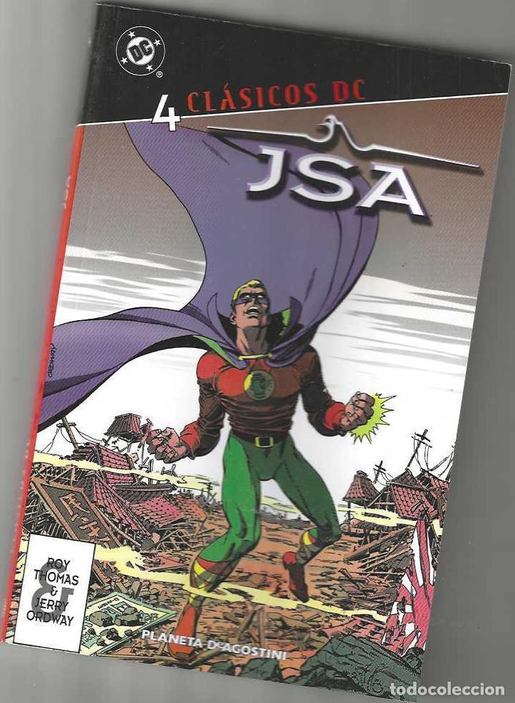 Comics: CLASICOS DC - JSA N&ordm; 4 - TOMO PLANETA - MUY BUEN ESTADO