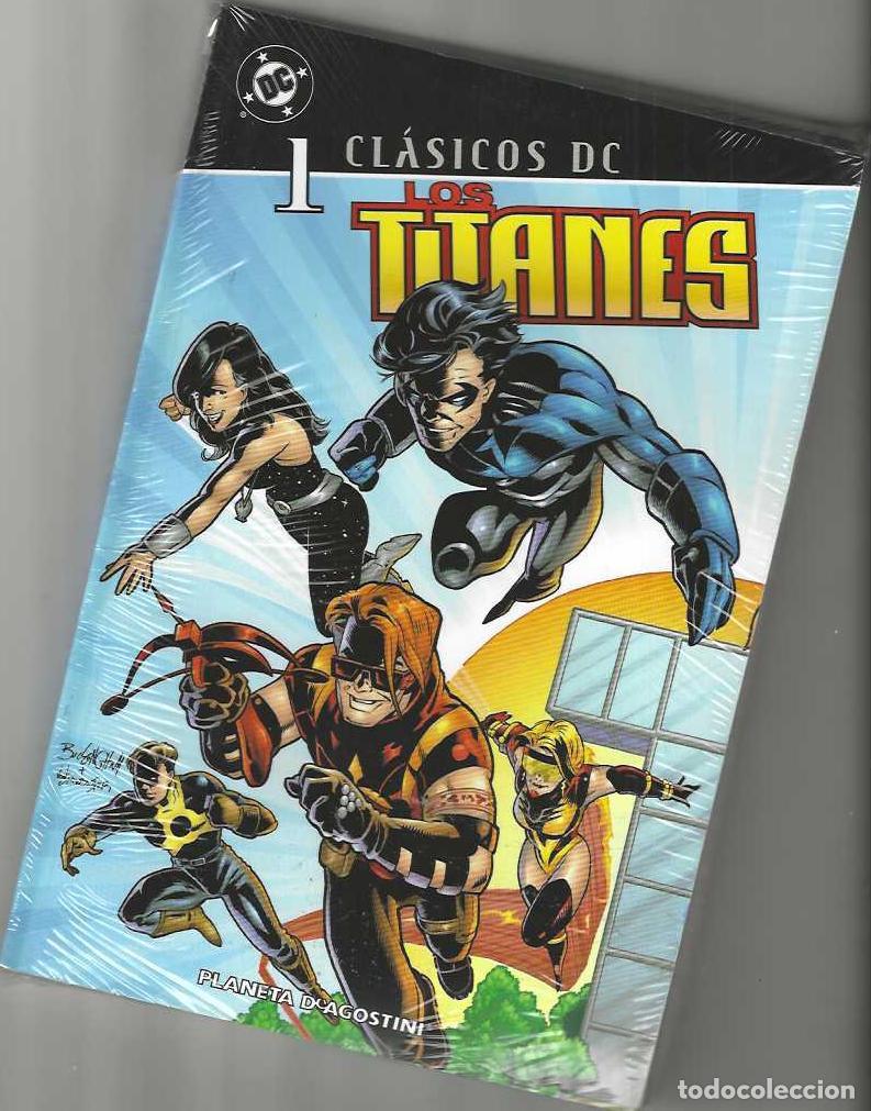 Comics: CLASICOS DC: LOS TITANES N&ordm; 1 - TOMO PLANETA - MUY BUEN ESTADO