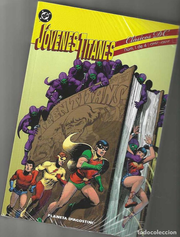 C&oacute;mics: CLASICOS DC: JOVENES TITANES N&ordm; 1 - TOMO PLANETA - MUY BUEN ESTADO