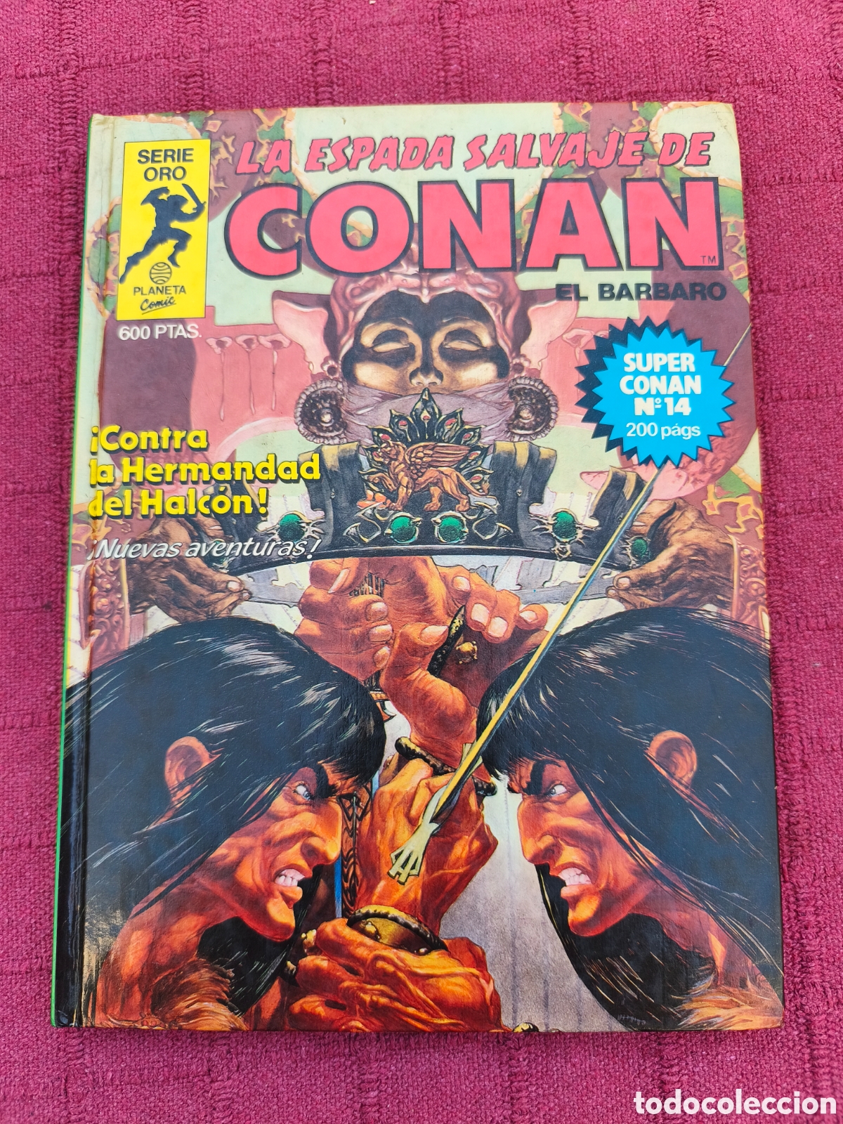 C&oacute;mics: SERIE ORO SUPER CONAN NUMERO 14 - ESPADA Y BRUJER&Iacute;A FANTASIA HEROICA LA ESPADA SALVAJE DE CONAN