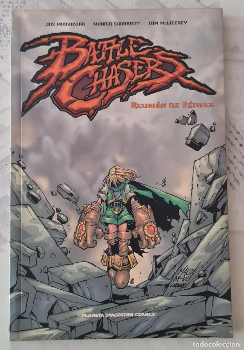 C&oacute;mics: BATTLE CHASERS. REUNION DE HEROES de Joe Madureira. Tomo unico. Planeta DeAgostini 2002