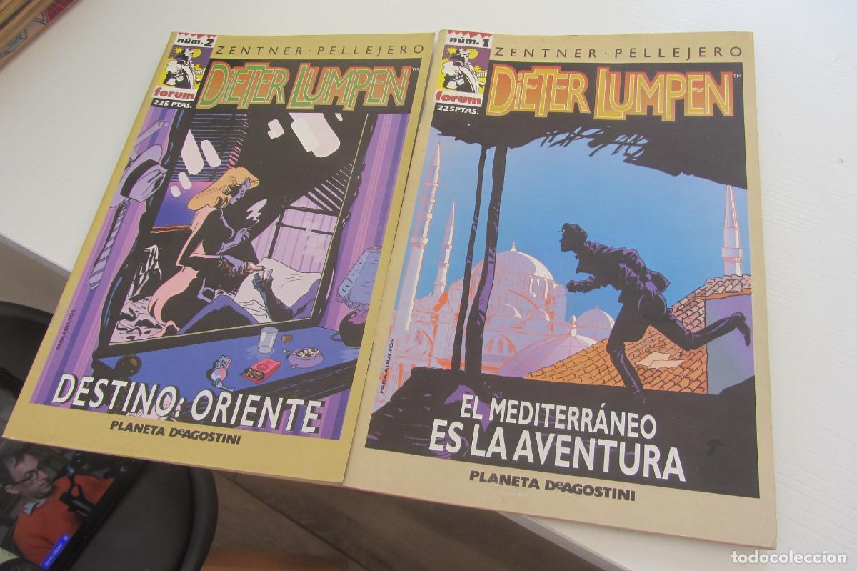 C&oacute;mics: DIETER LUMPEN Nos. 1, 2 ZENTNER/PELLEJERO - PLANETA 1998 BUEN ESTADO arx92