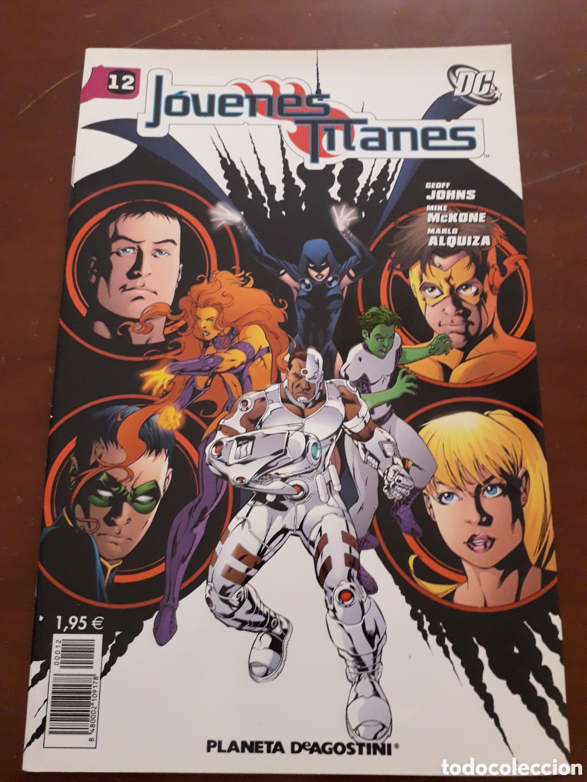 C&oacute;mics: J&Oacute;VENES TITANES N&Uacute;MERO 12. EXCELENTE ESTADO