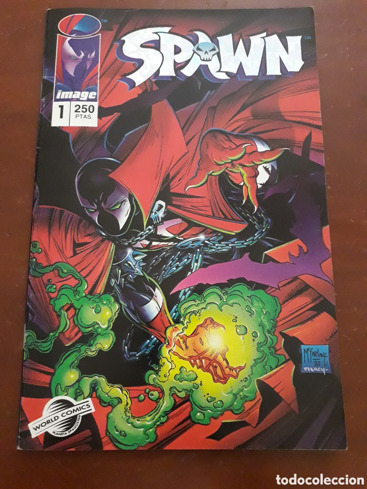 C&oacute;mics: SPAWN N&Uacute;MERO 1. IMAGE. EXCELENTE ESTADO - Foto 1