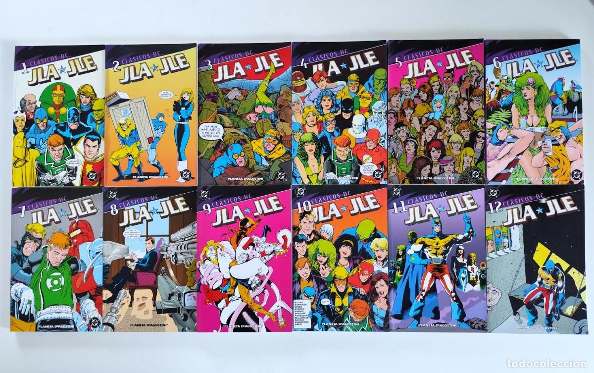 C&oacute;mics: CL&Aacute;SICOS DC JLA / JLE ( GIFFEN & DEMATTEIS) TOMOS 1 a 12 (de 18) ~ DC/PLANETA (2005/07)