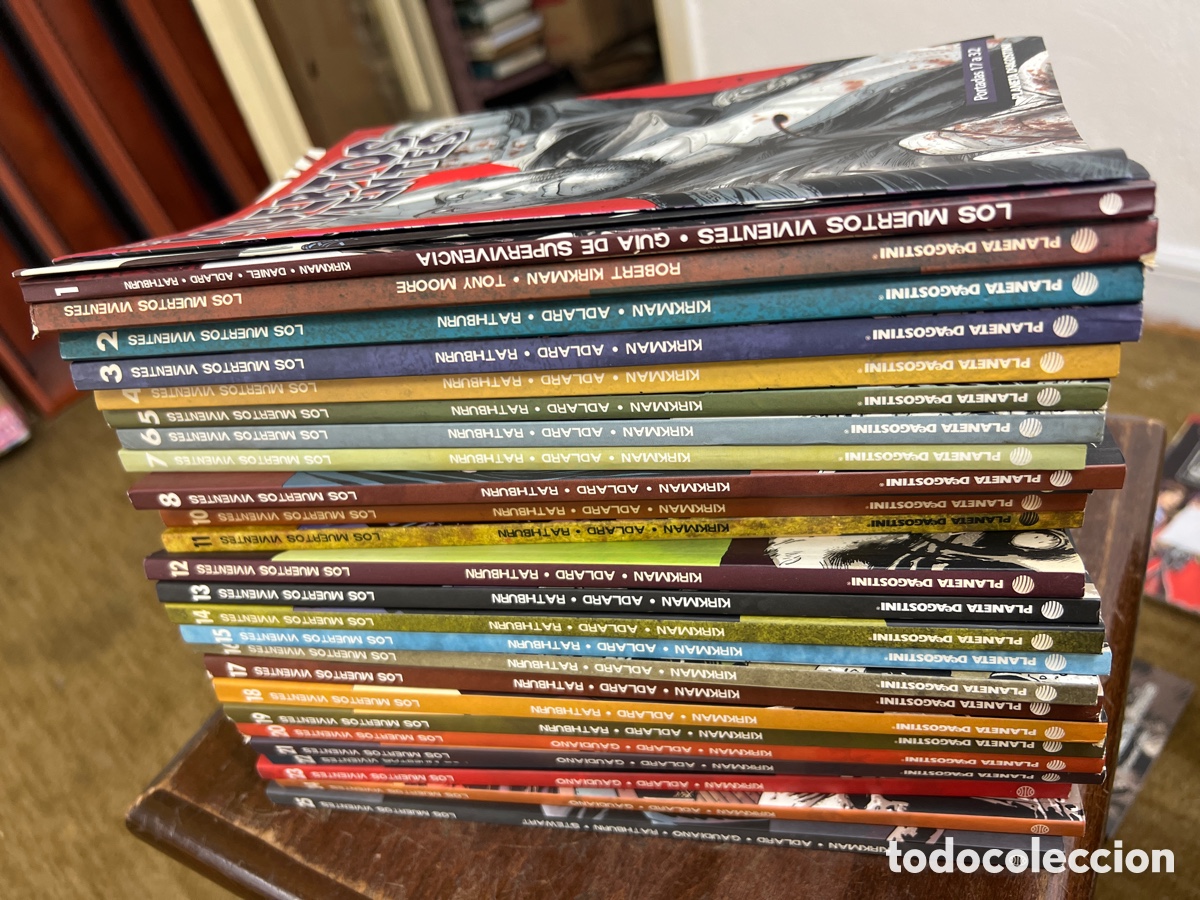 Fumetti: Lote Los Muertos Vivientes Planeta del 1 al 25 + Regalo
