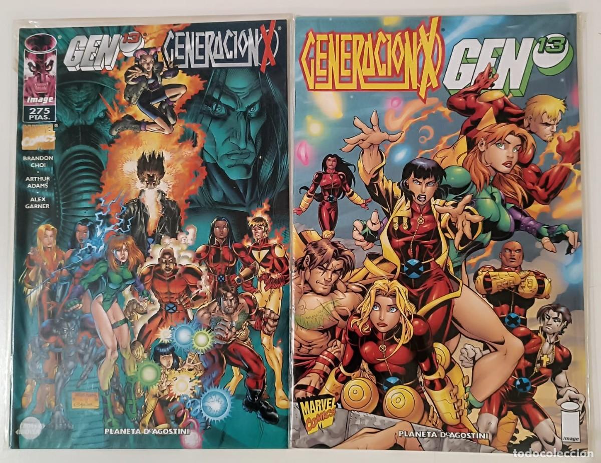 C&oacute;mics: Pack Gen 13 / Generaci&oacute;n X (Crossover Completo) - J. Scott Campbell / Adams 1997 - MINT