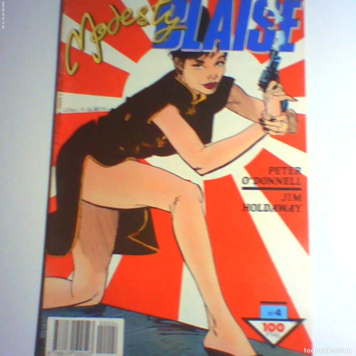 C&oacute;mics: modesty blaise n&ordm; 4. planeta 1988 (seminuevo)