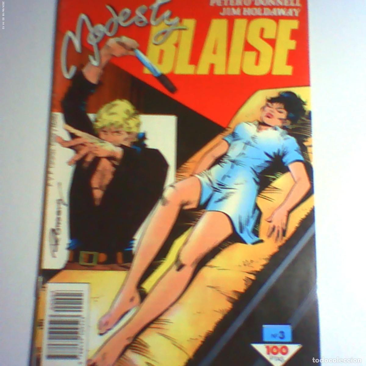 C&oacute;mics: modesty blaise n&ordm; 3. planeta 1988 (seminuevo)