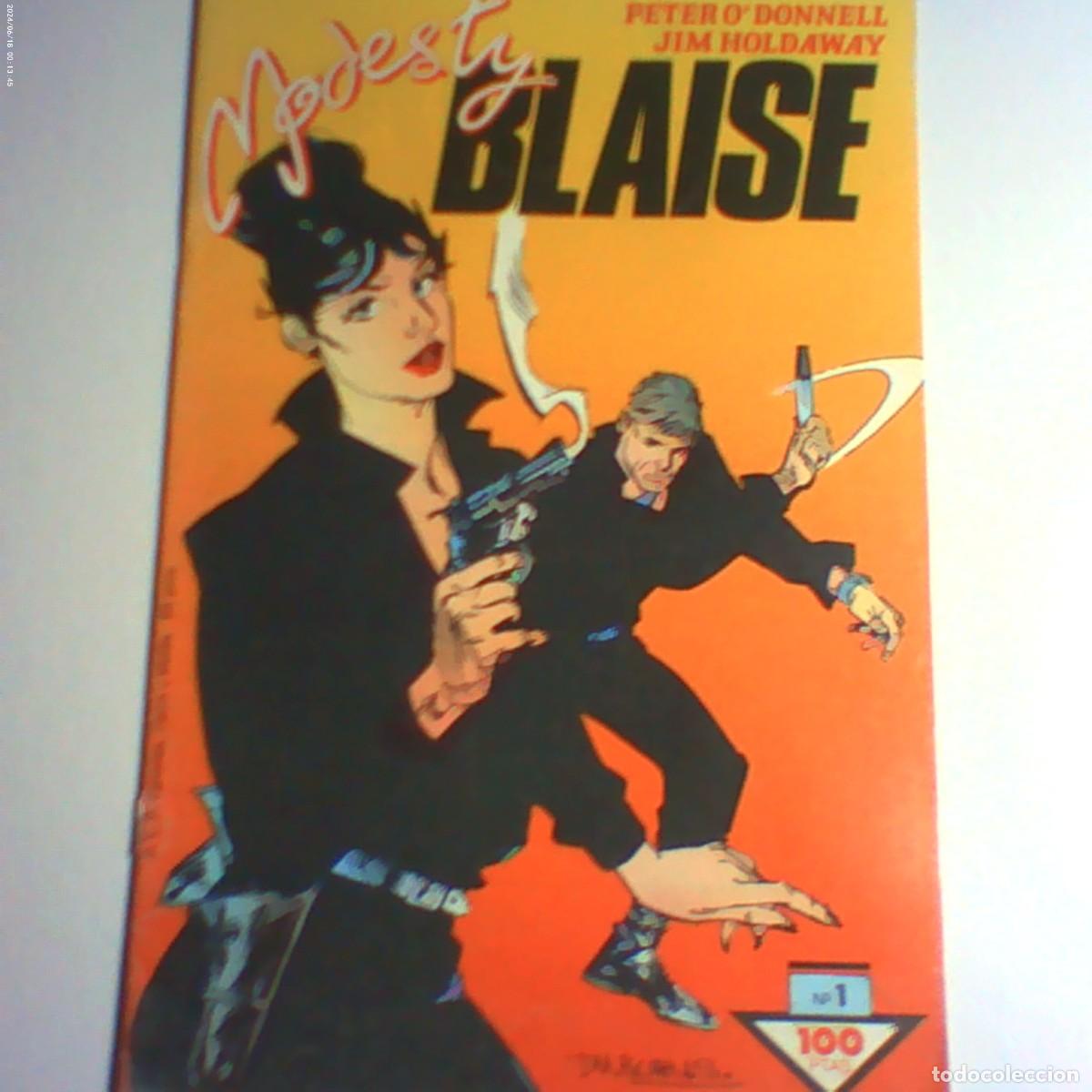C&oacute;mics: modesty blaise n&ordm; 1. planeta 1988 (seminuevo) - Foto 1