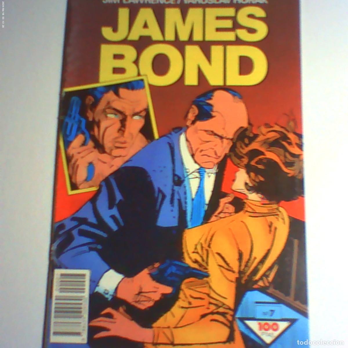 C&oacute;mics: james bond n&ordm; 7. planeta 1988 (seminuevo)