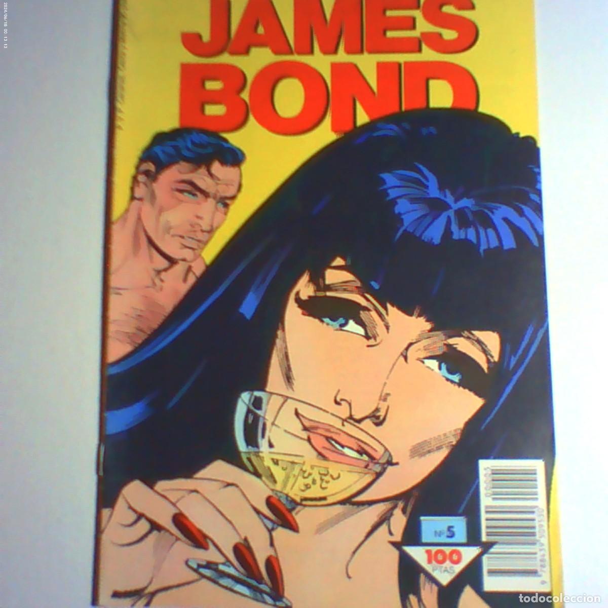 C&oacute;mics: james bond n&ordm; 5. planeta 1988 (seminuevo)