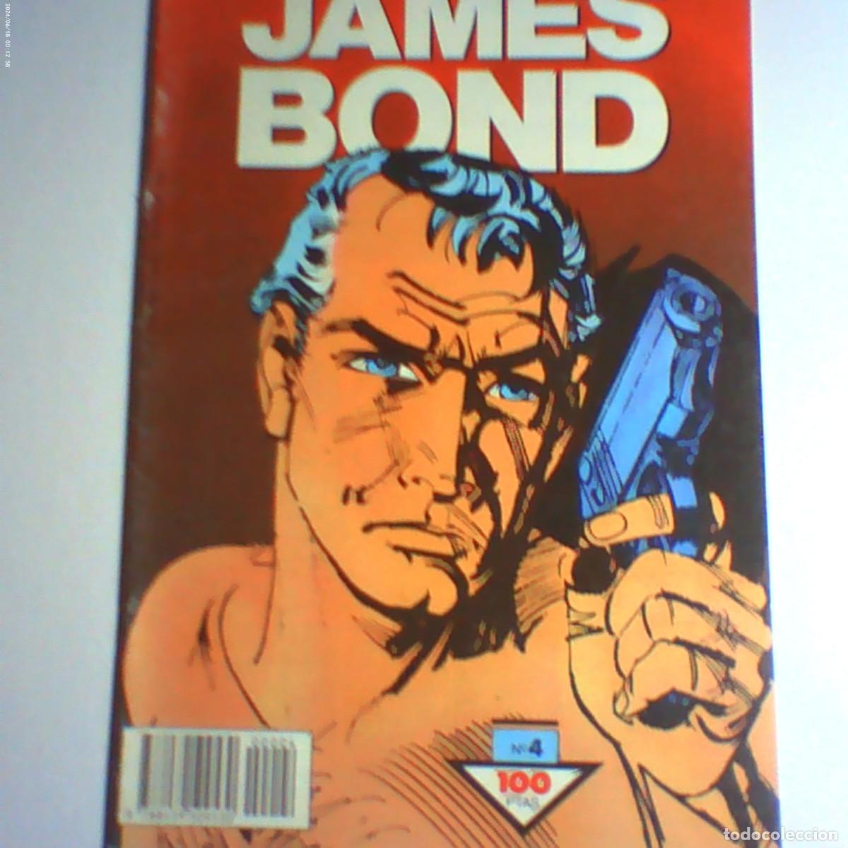 C&oacute;mics: james bond n&ordm; 4. planeta 1988 (seminuevo)