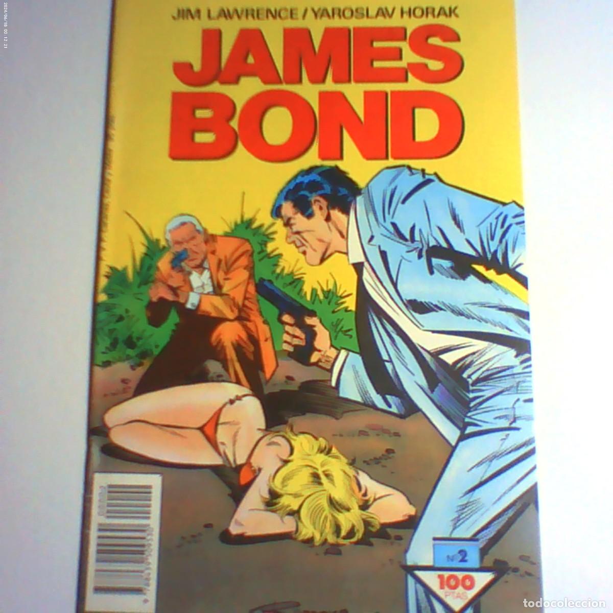 C&oacute;mics: james bond n&ordm; 2. planeta 1988 (seminuevo)