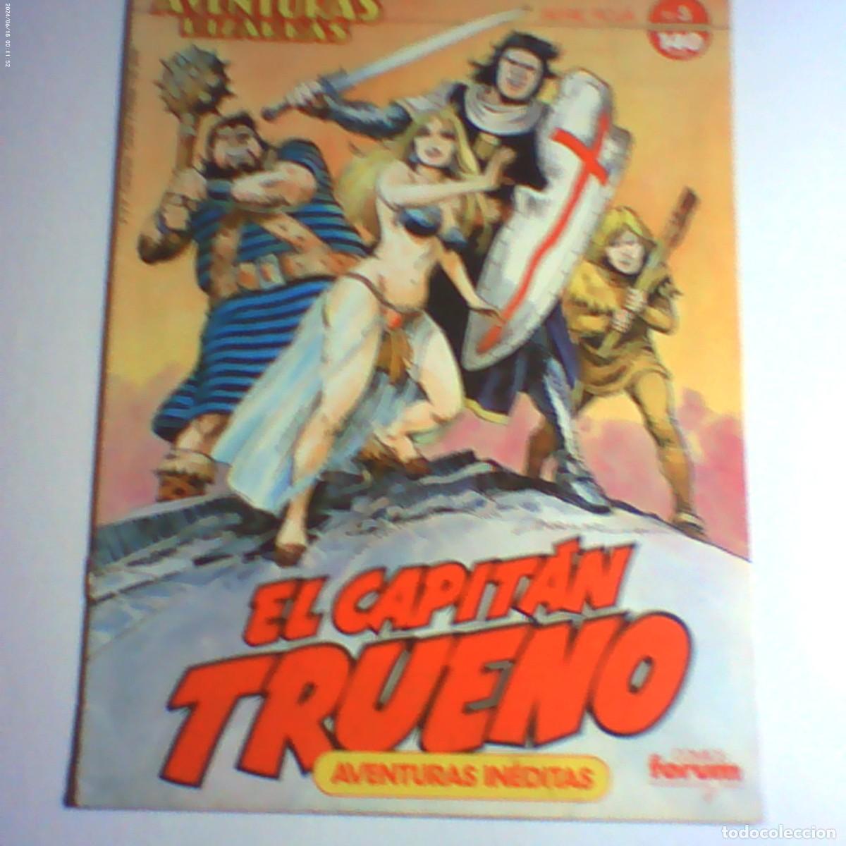 C&oacute;mics: aventuras bizarras n&ordm; 5 el capit&aacute;n trueno. planeta 1987 (seminuevo)
