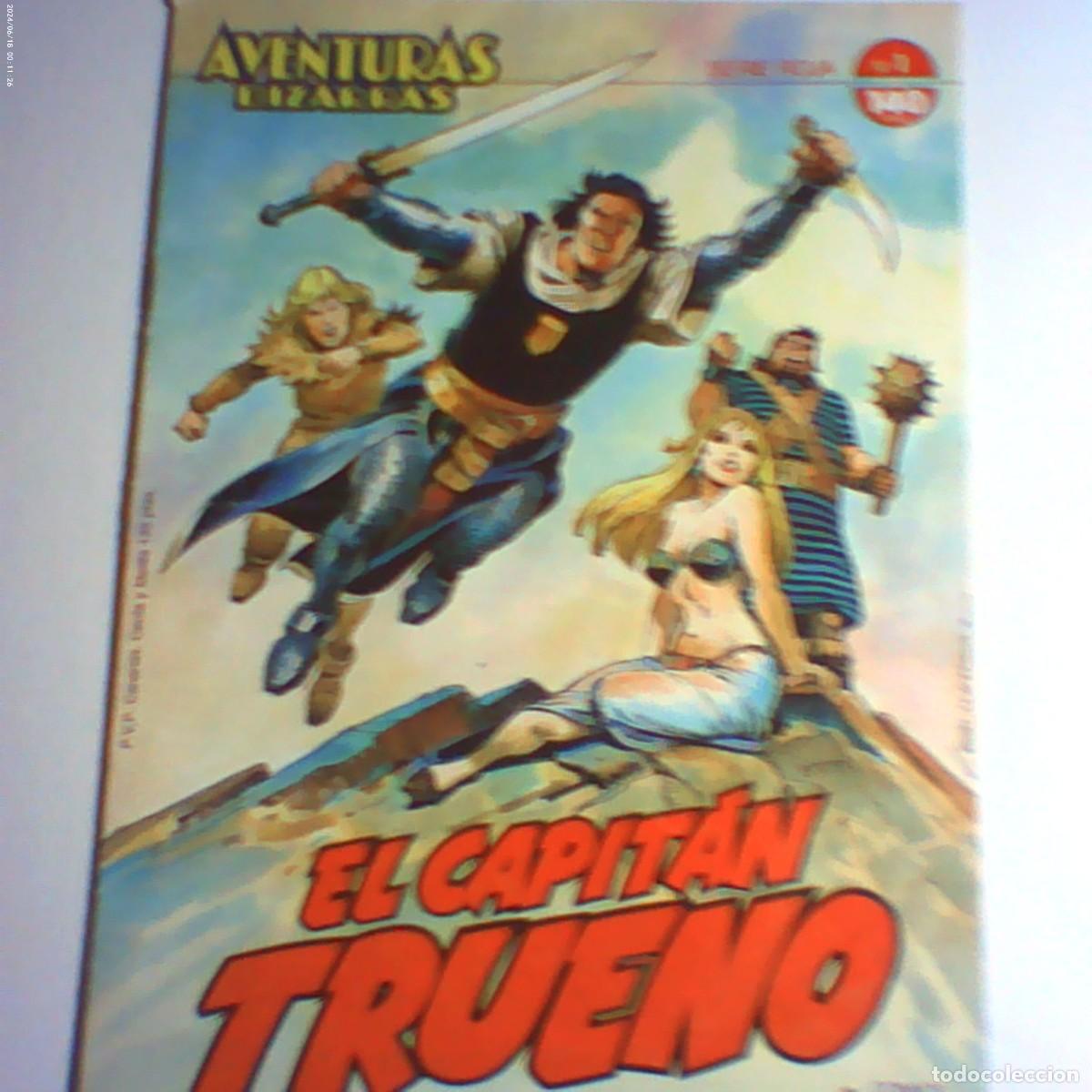 C&oacute;mics: aventuras bizarras n&ordm; 1 el capit&aacute;n trueno. planeta 1987 (seminuevo)