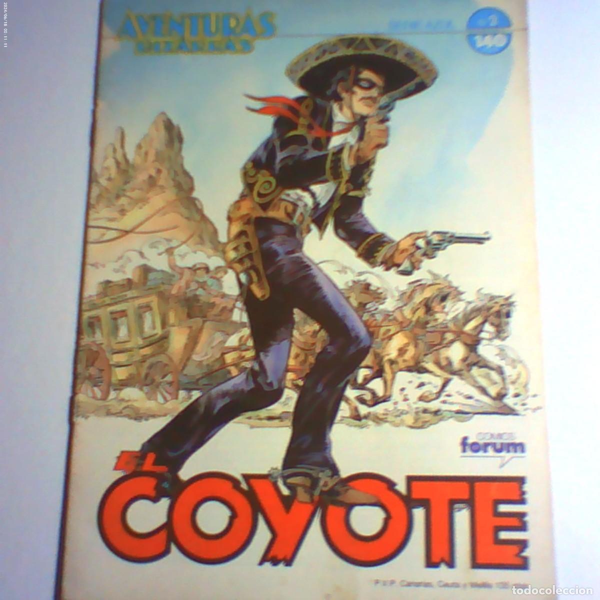 C&oacute;mics: aventuras bizarras n&ordm; 2 el coyote. planeta 1987 (seminuevo)